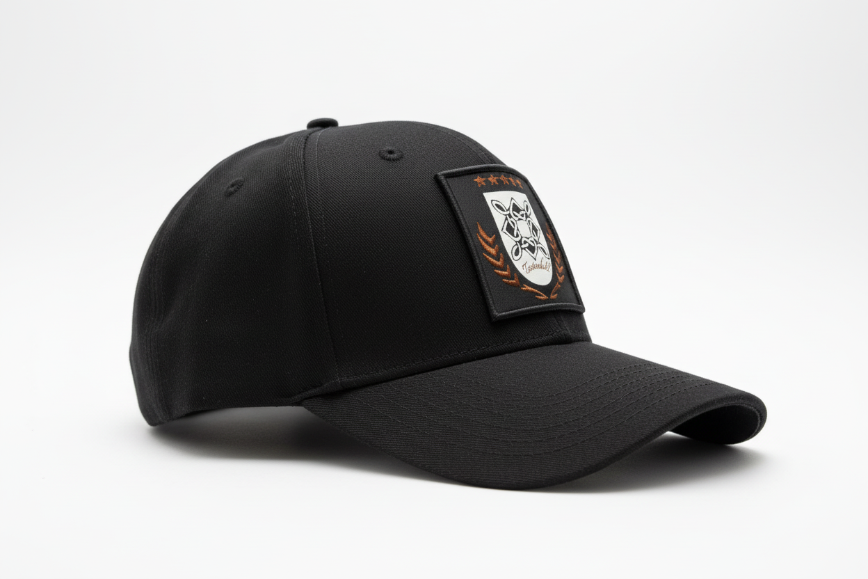 Black Curved Bill Side View