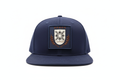 Navy Blue Flat Bill Cap