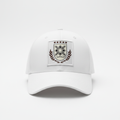 White Cap with Tootenhill Crest - Professional Front View