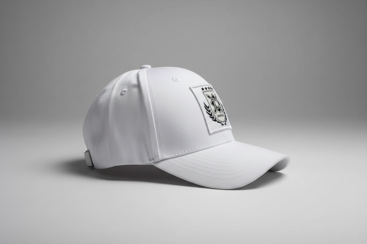 White Curved Bill Side View