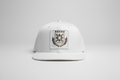 White Flat Bill Cap